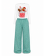 445.PIJAMA NAVIDEÑA PANTALON DAMA