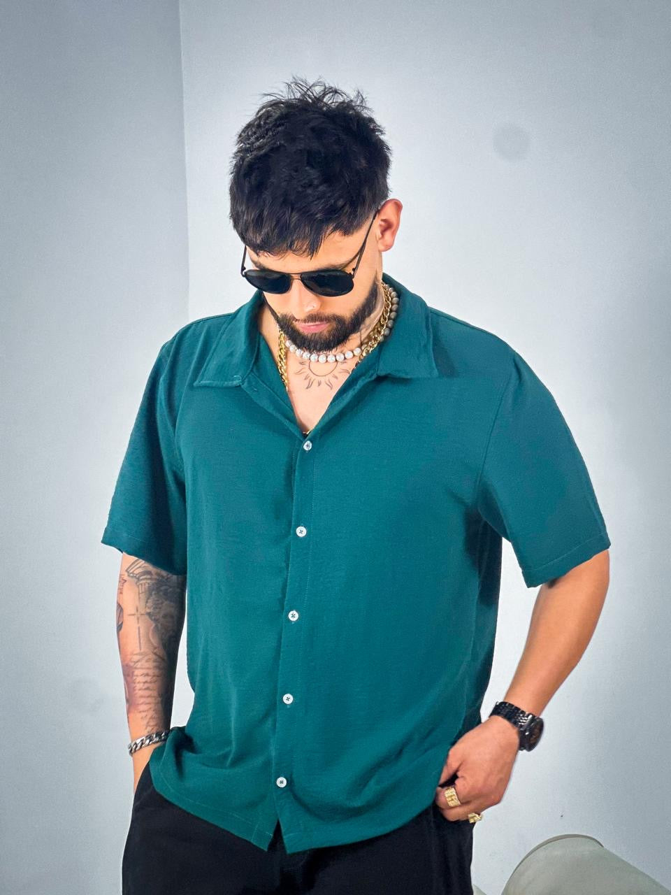 142.CAMISA DI CAPRIO