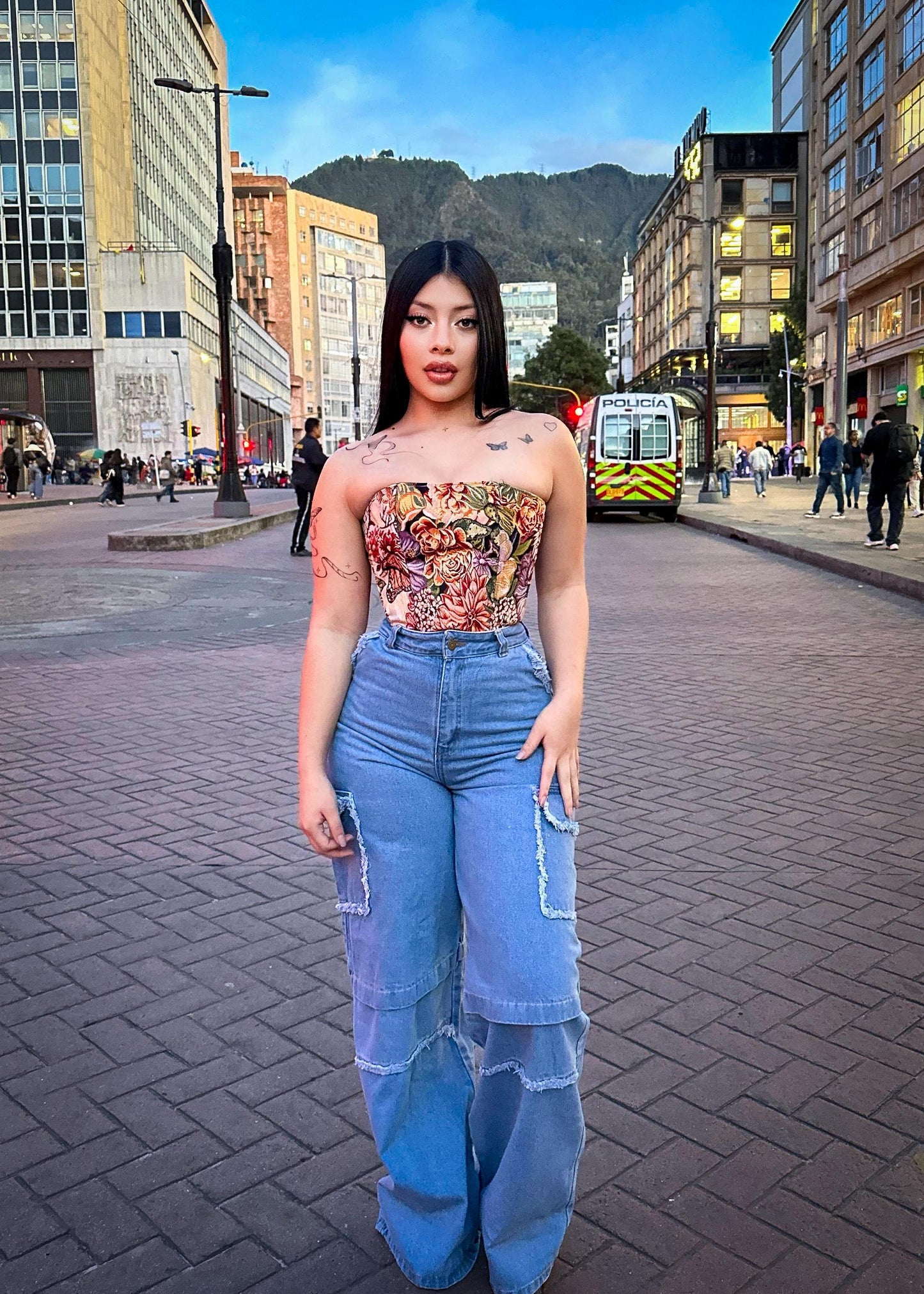 💗JEAN PELUSA + CORSET