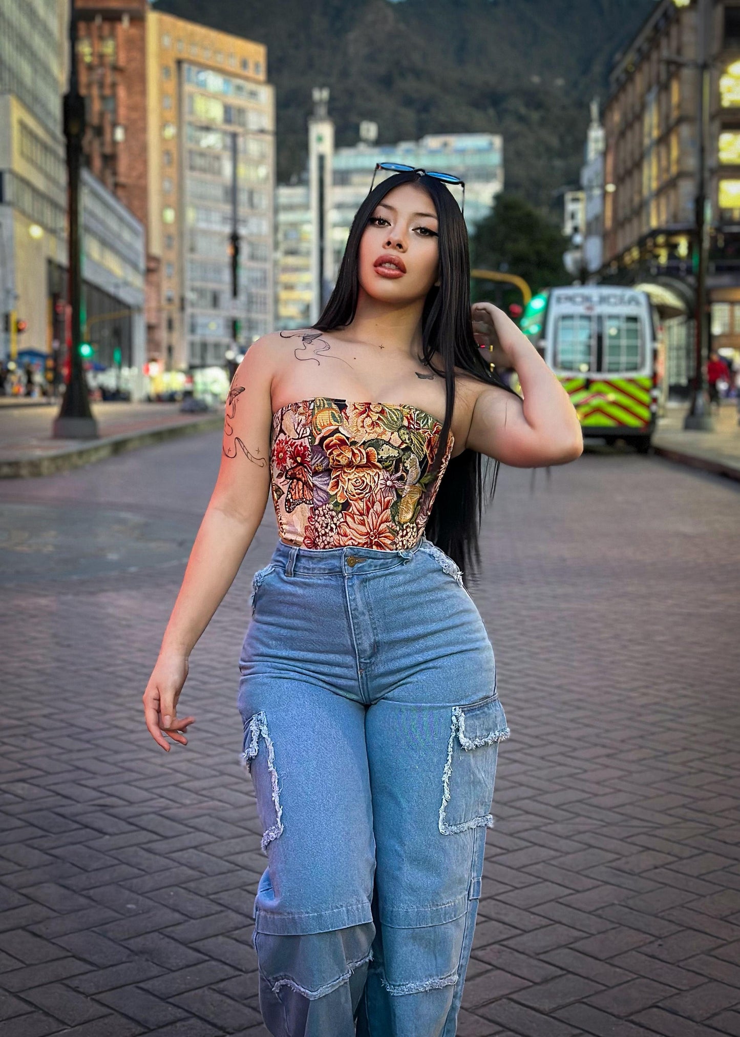 💗JEAN PELUSA + CORSET