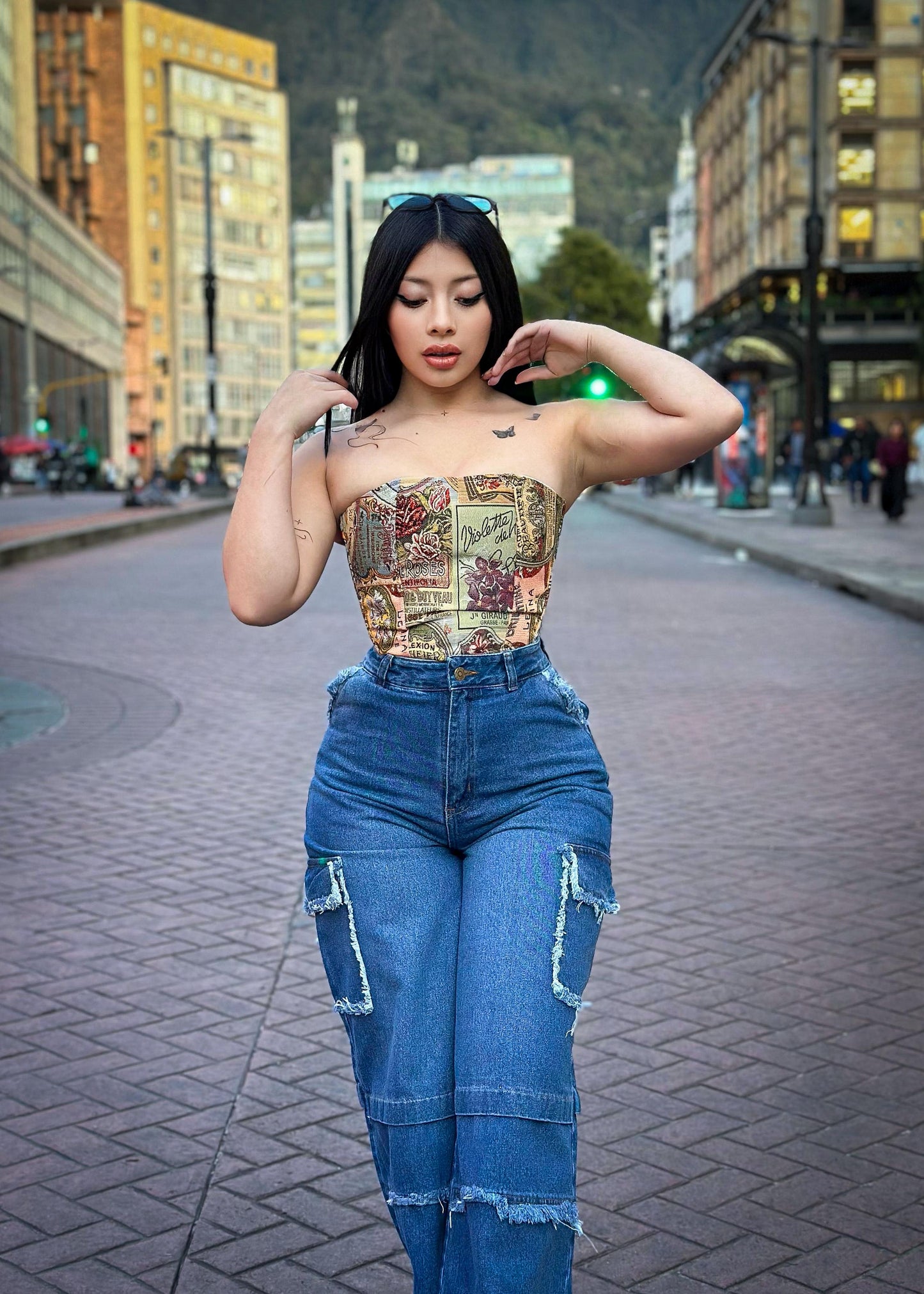 💗JEAN PELUSA + CORSET