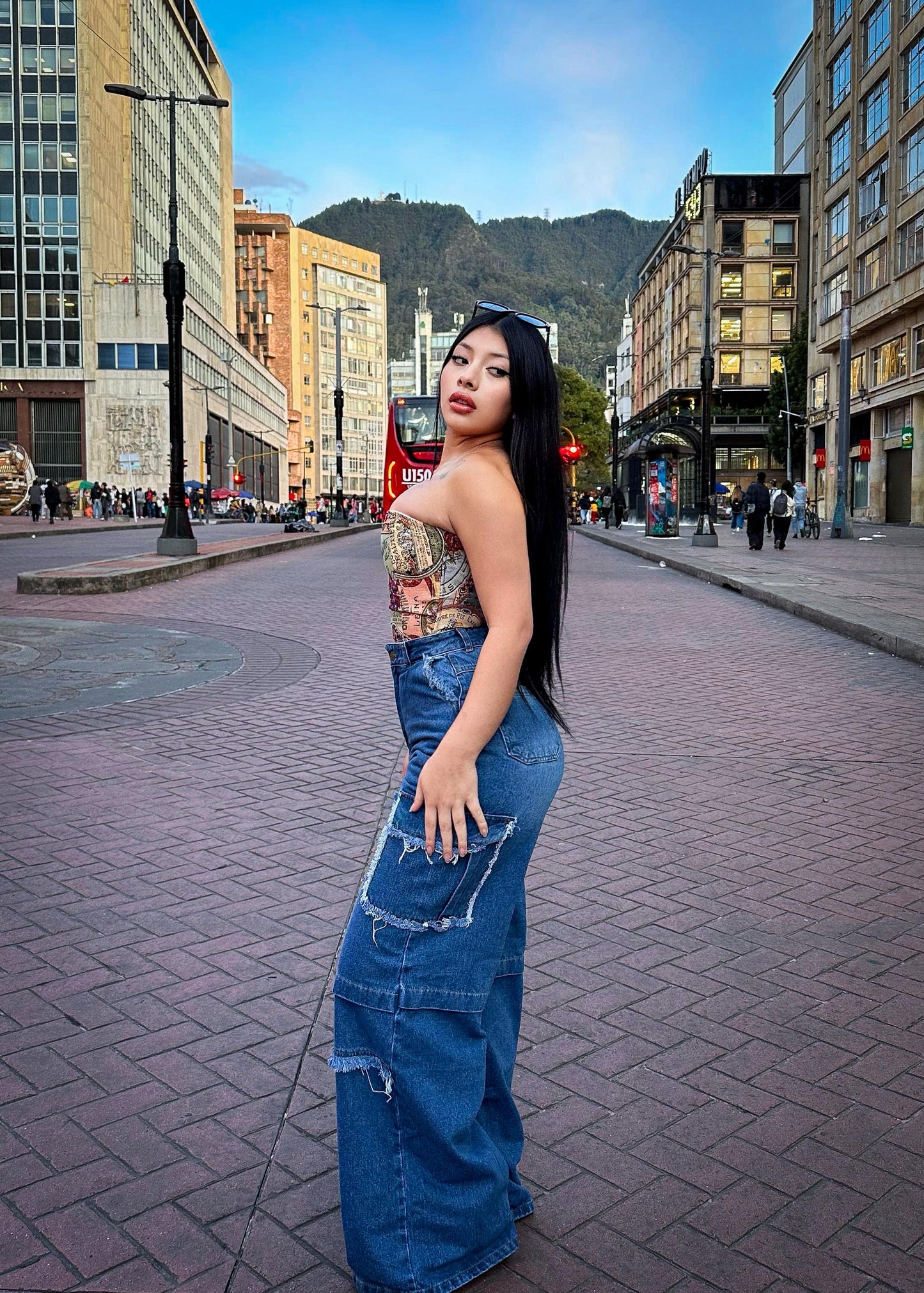 💗JEAN PELUSA + CORSET