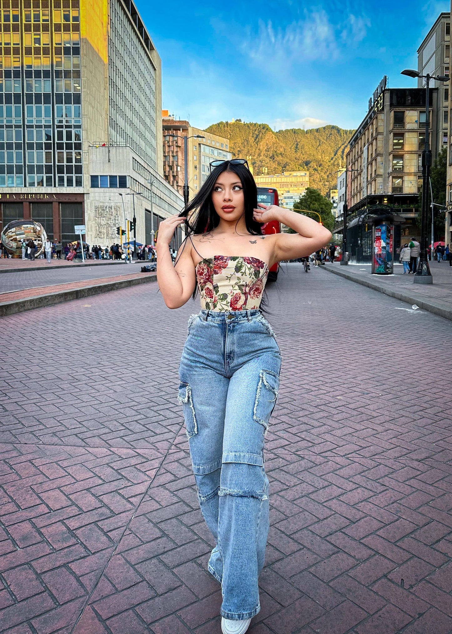 💗JEAN PELUSA + CORSET