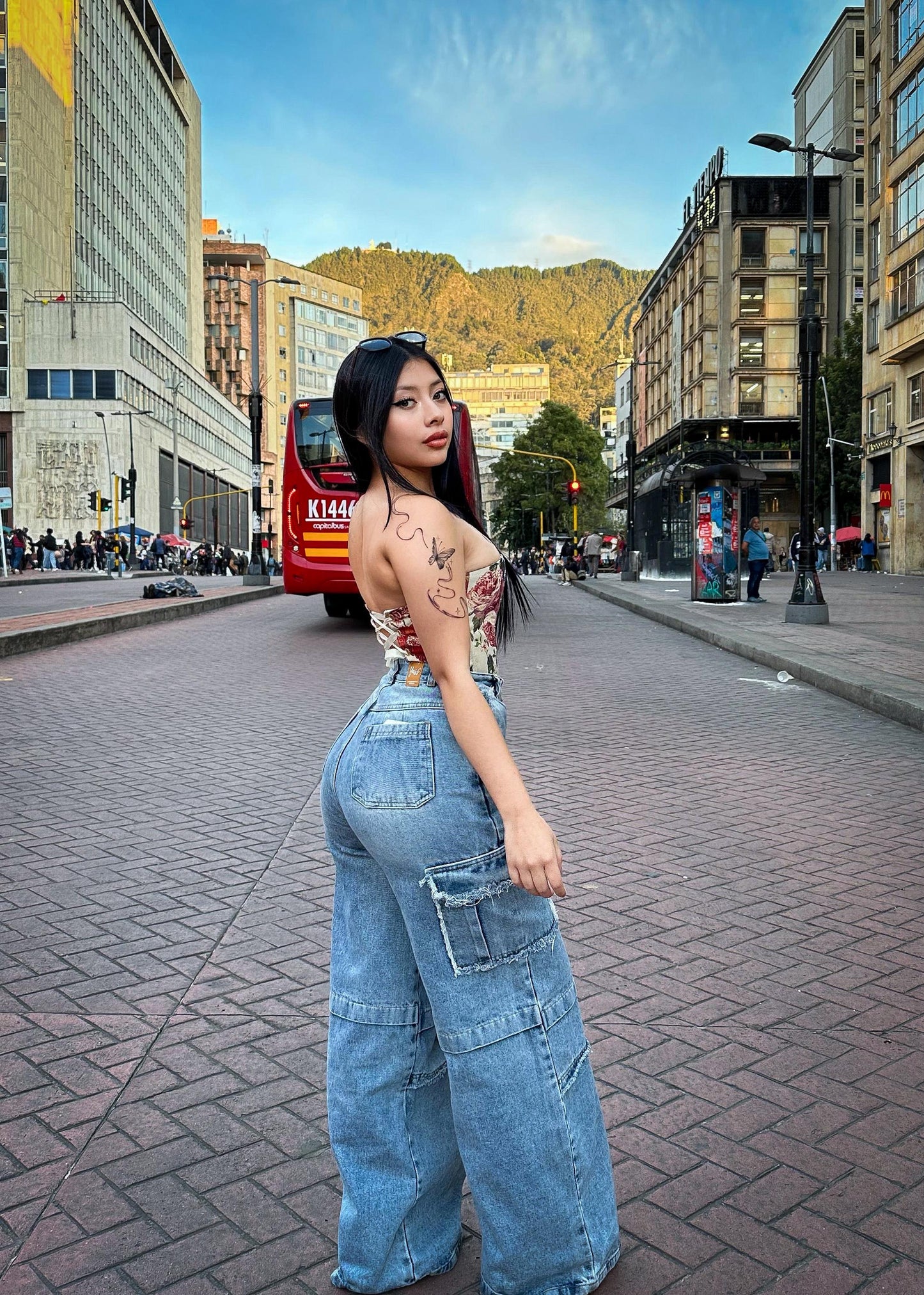 💗JEAN PELUSA + CORSET