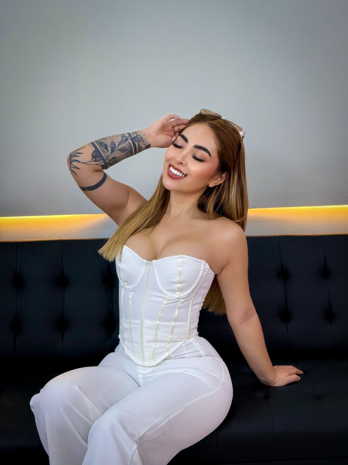 💗CORSET KARINA + PANTALON EFECTO LIPO