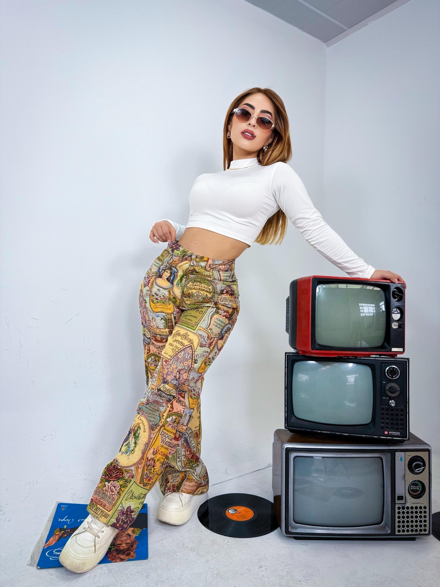 💗PANTALON ARTE + BLUSA