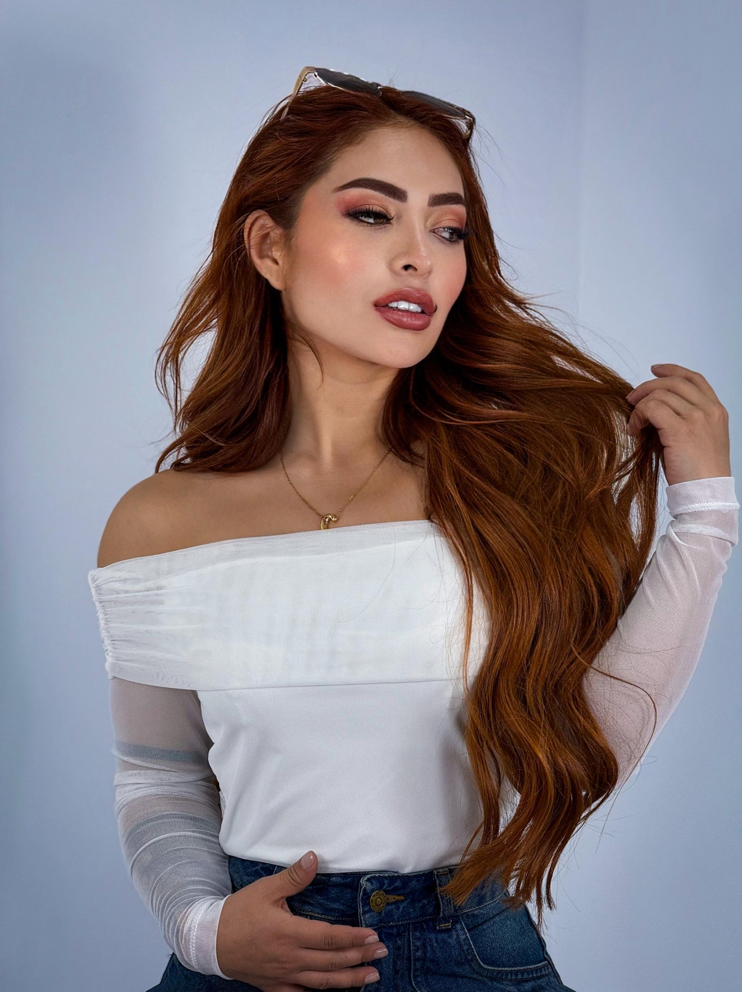 255.BLUSA MALLA