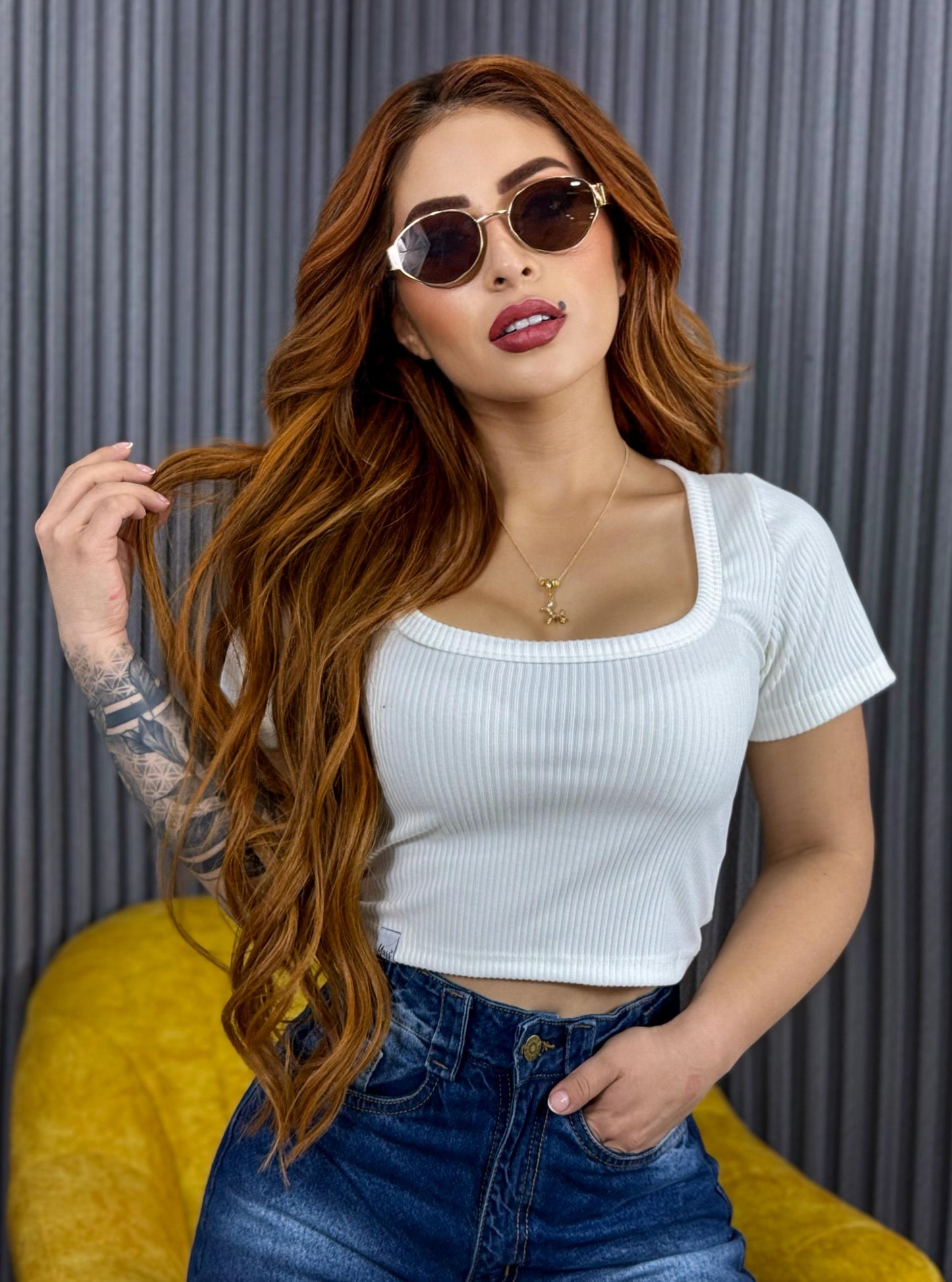 💗JEAN CARPINTERO + BLUSA