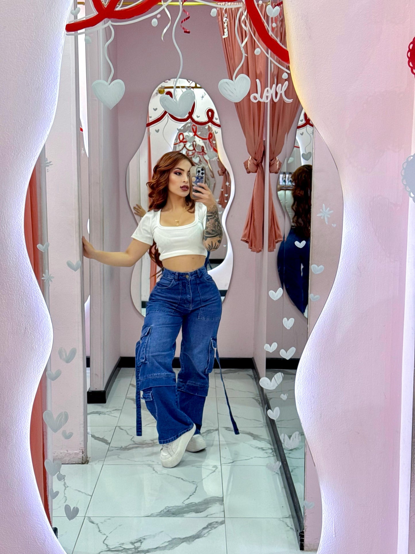 💗JEAN MILAN+ BLUSA
