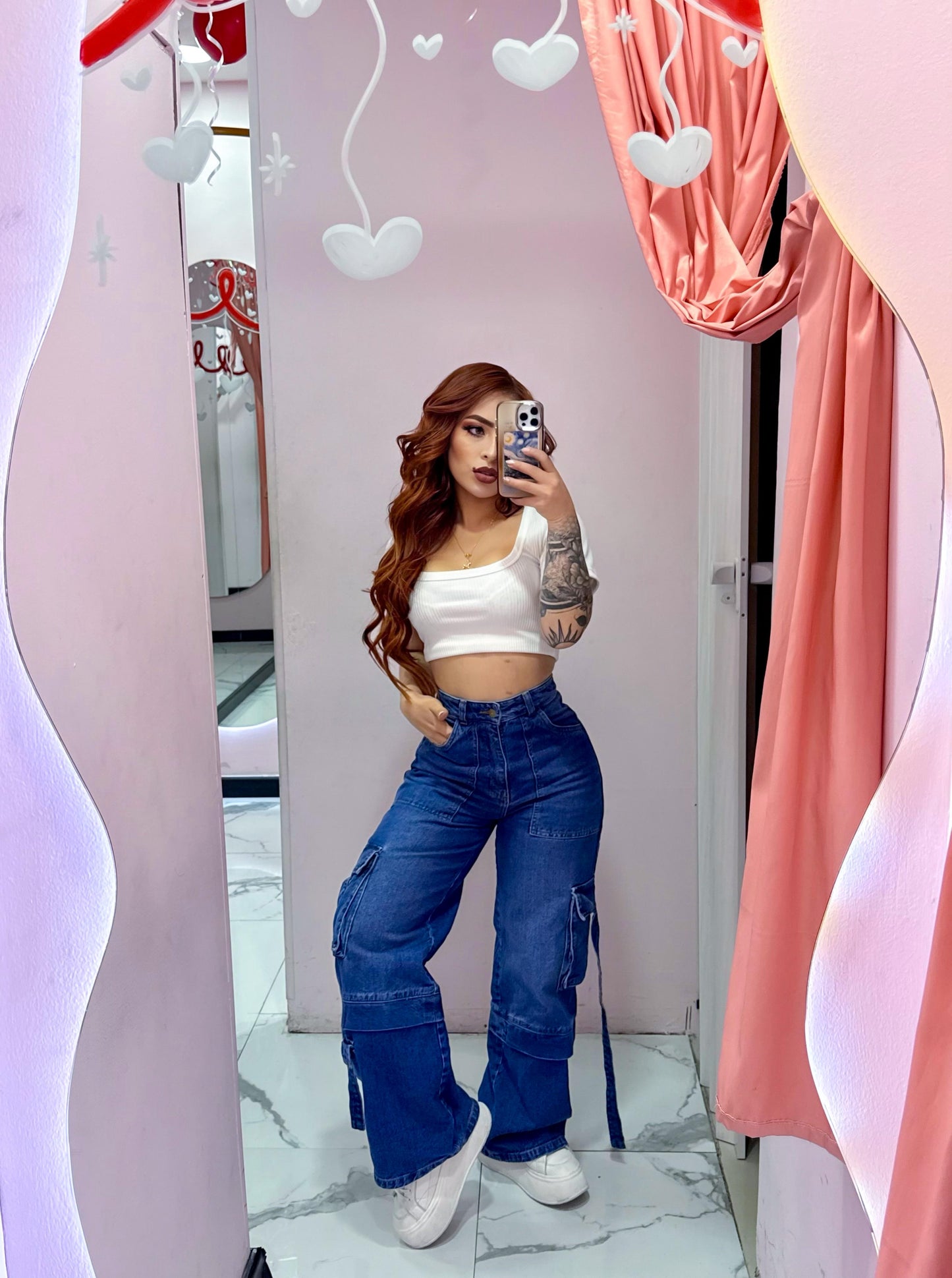 💗JEAN MILAN+ BLUSA