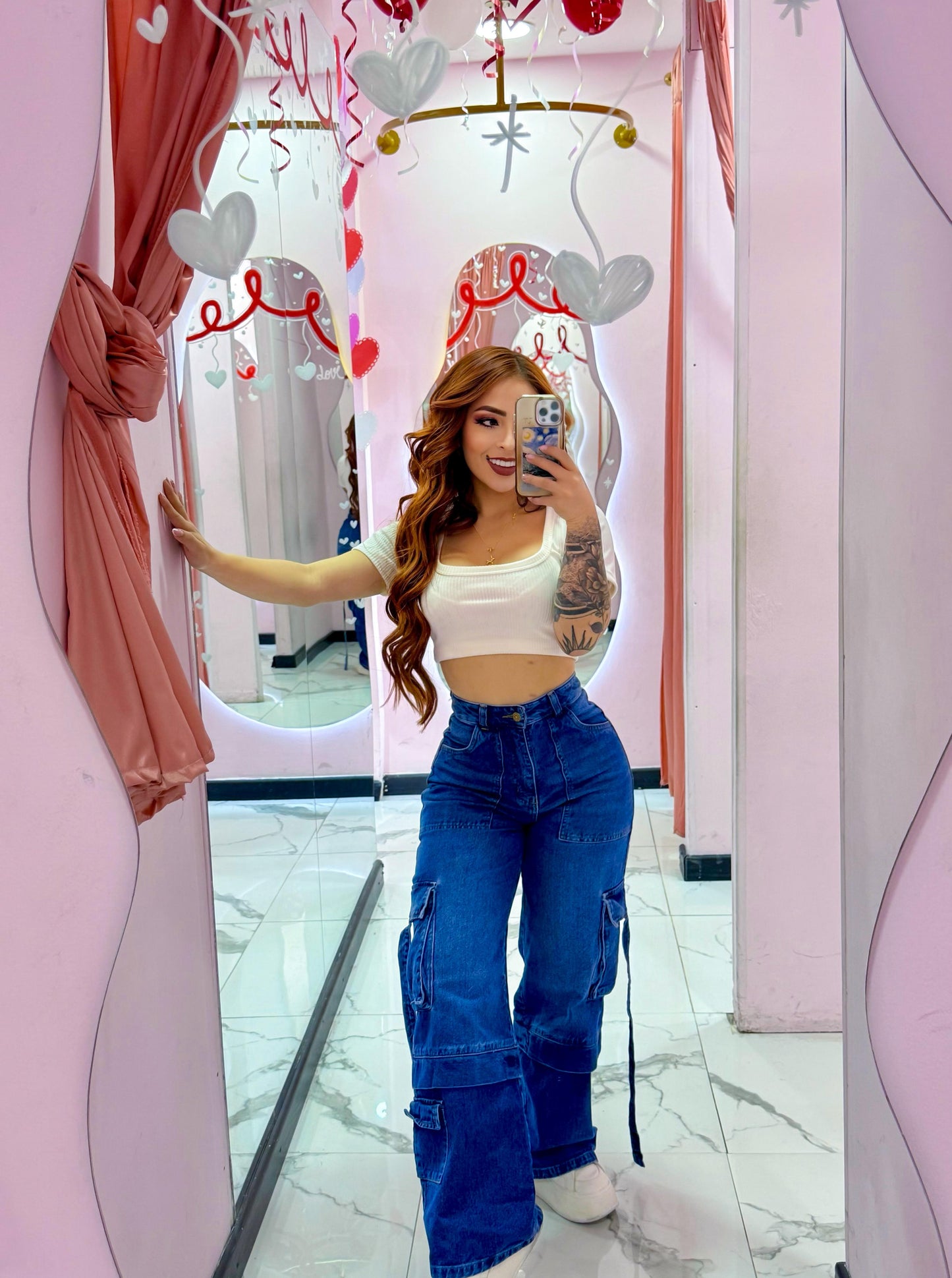💗JEAN MILAN+ BLUSA