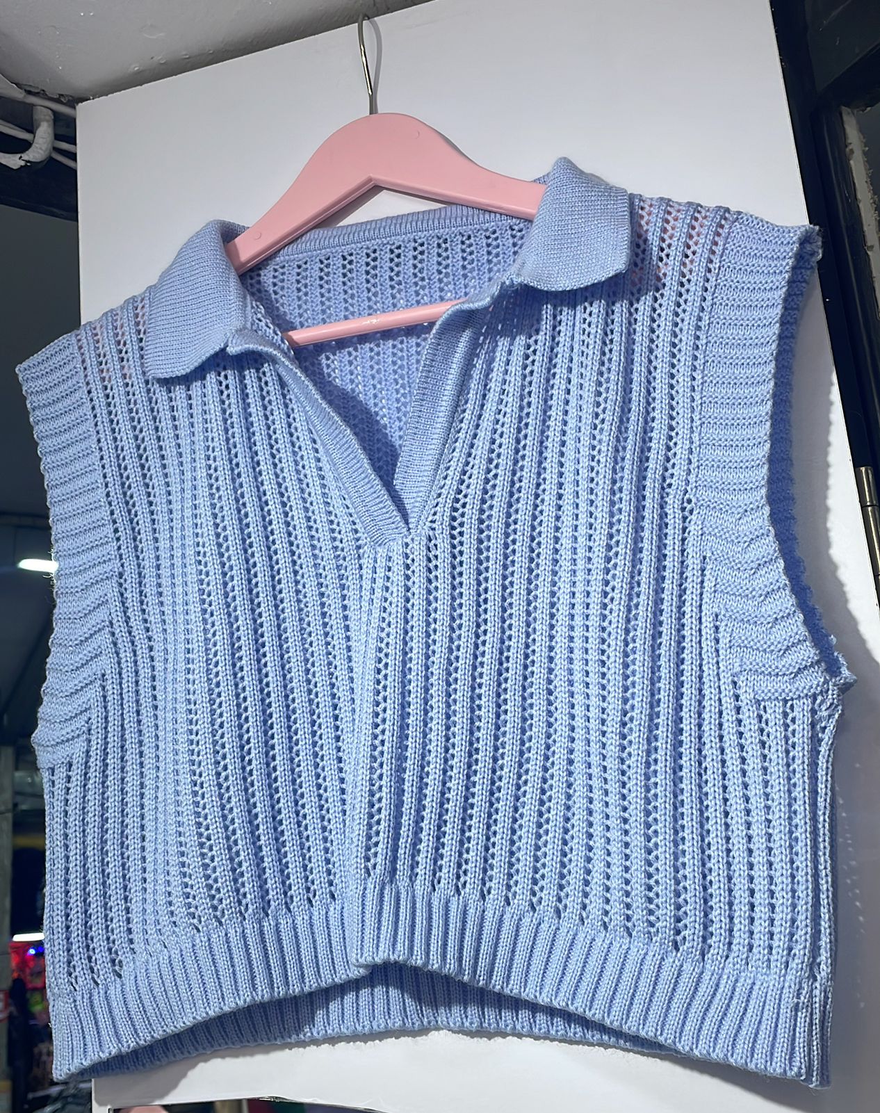 180.CHALECO TEJIDO DANA 🌻