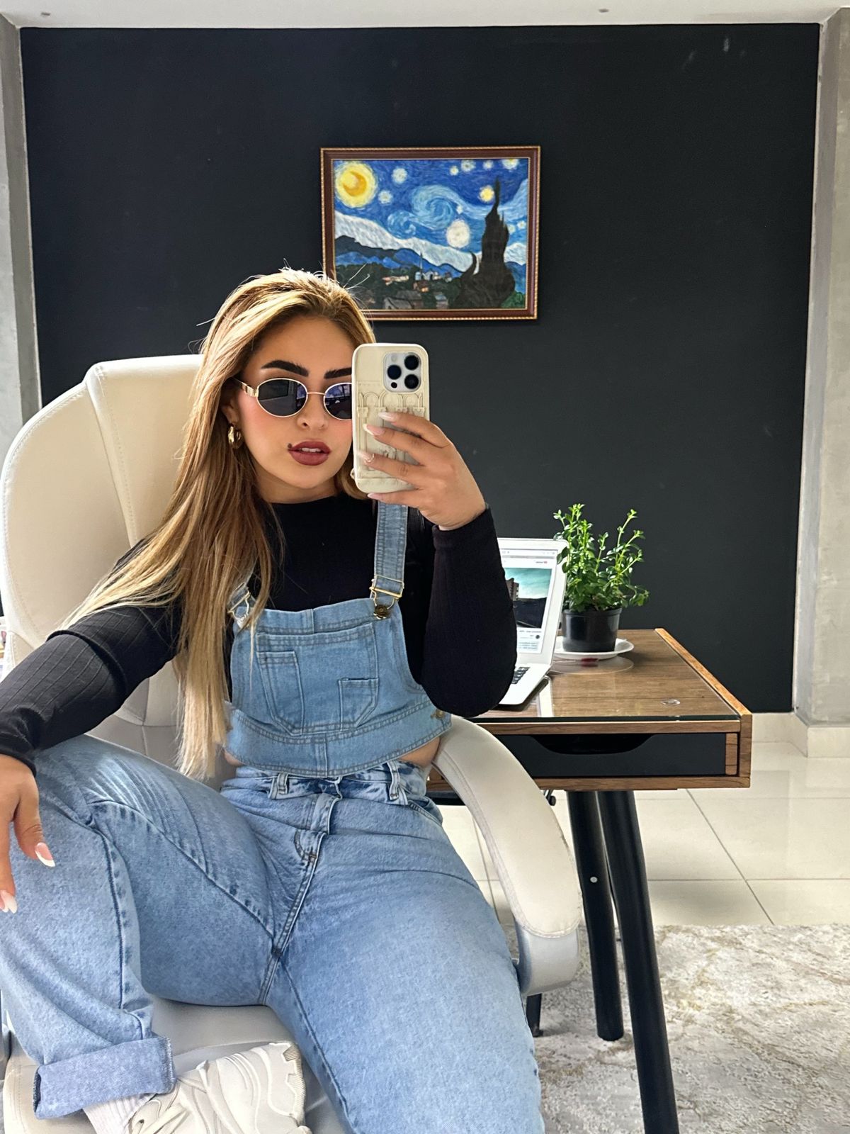 💗 MOM JEAN + BASICA + PETO JEAN