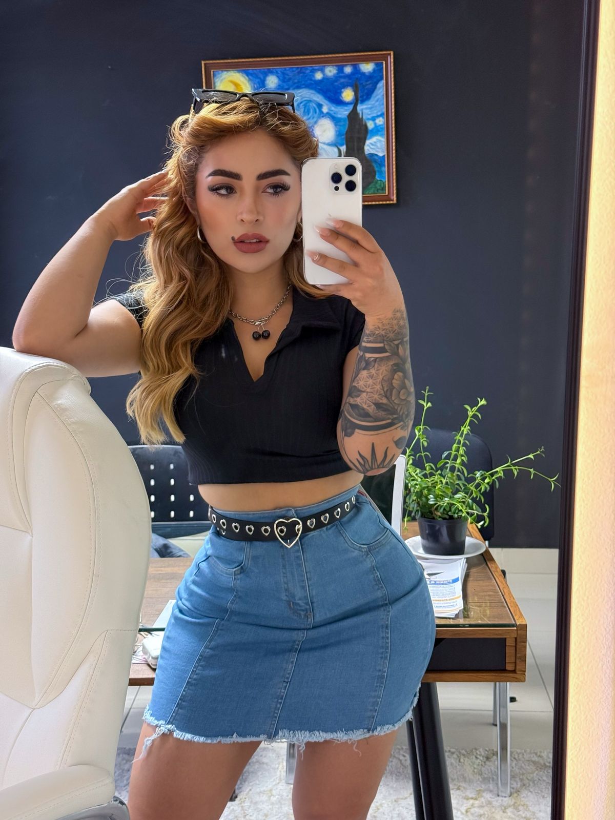 94.FALDA LICRADA LIU