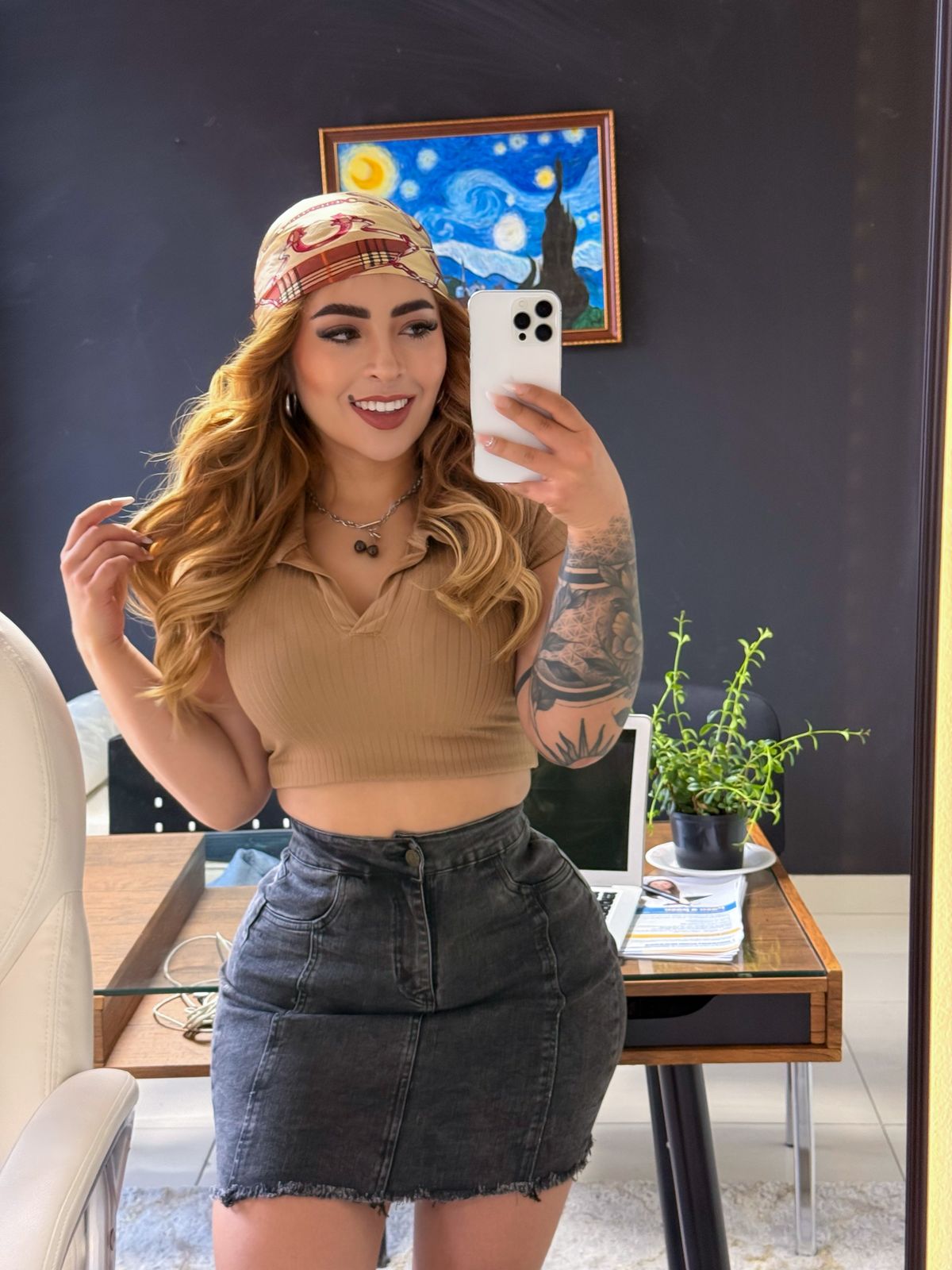 94.FALDA LICRADA LIU