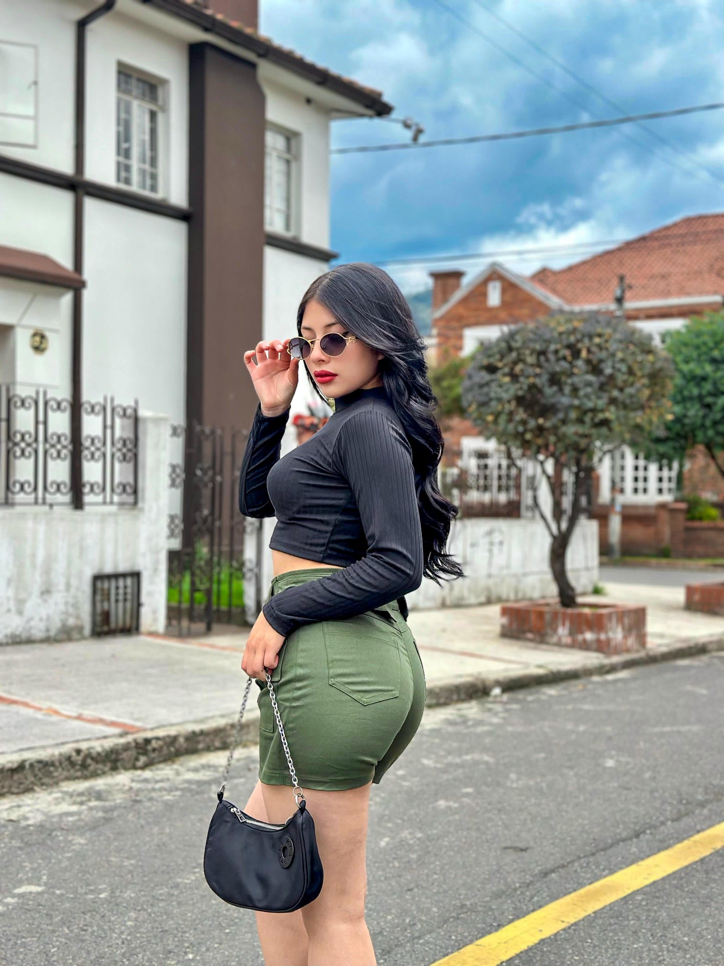 💗 FALDA SHORT DEISY + BUZO