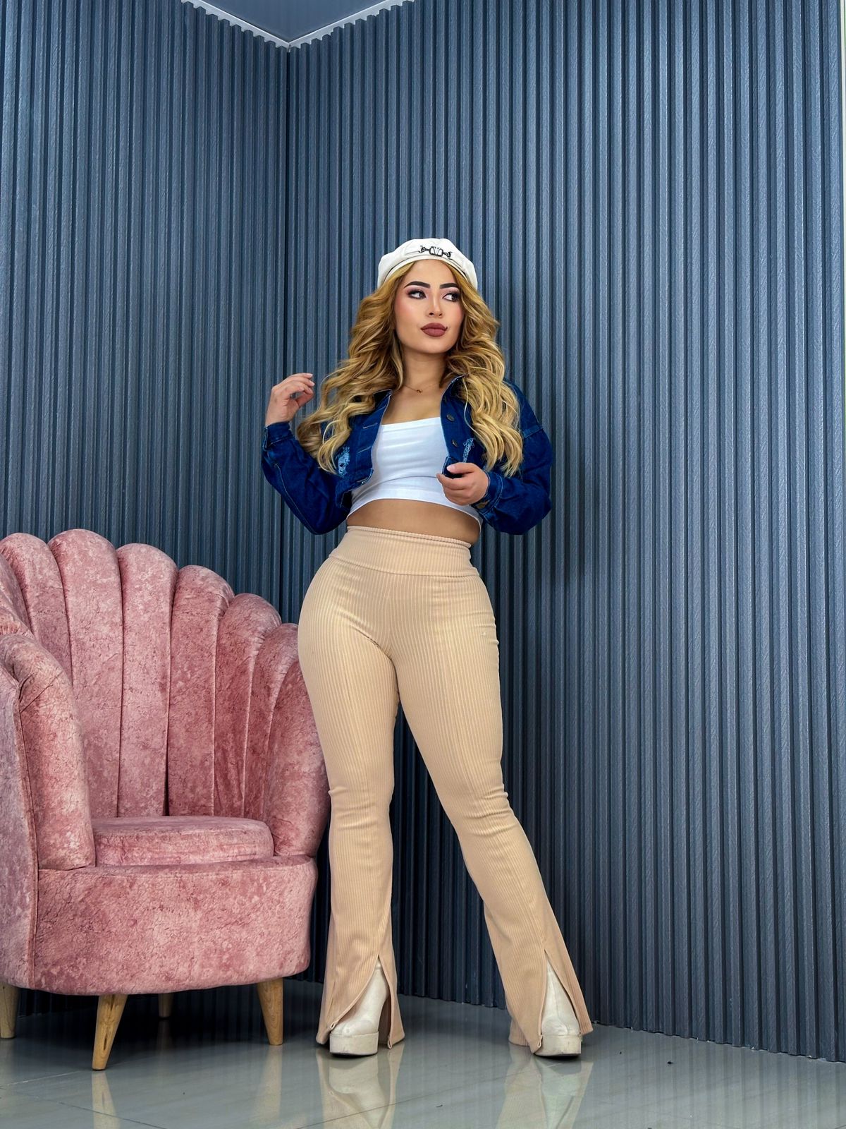50.LEGGINS RIB