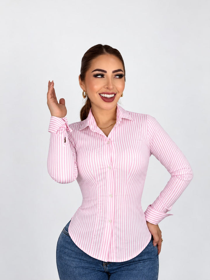 Blusa Corset Rosa · Yass Moda