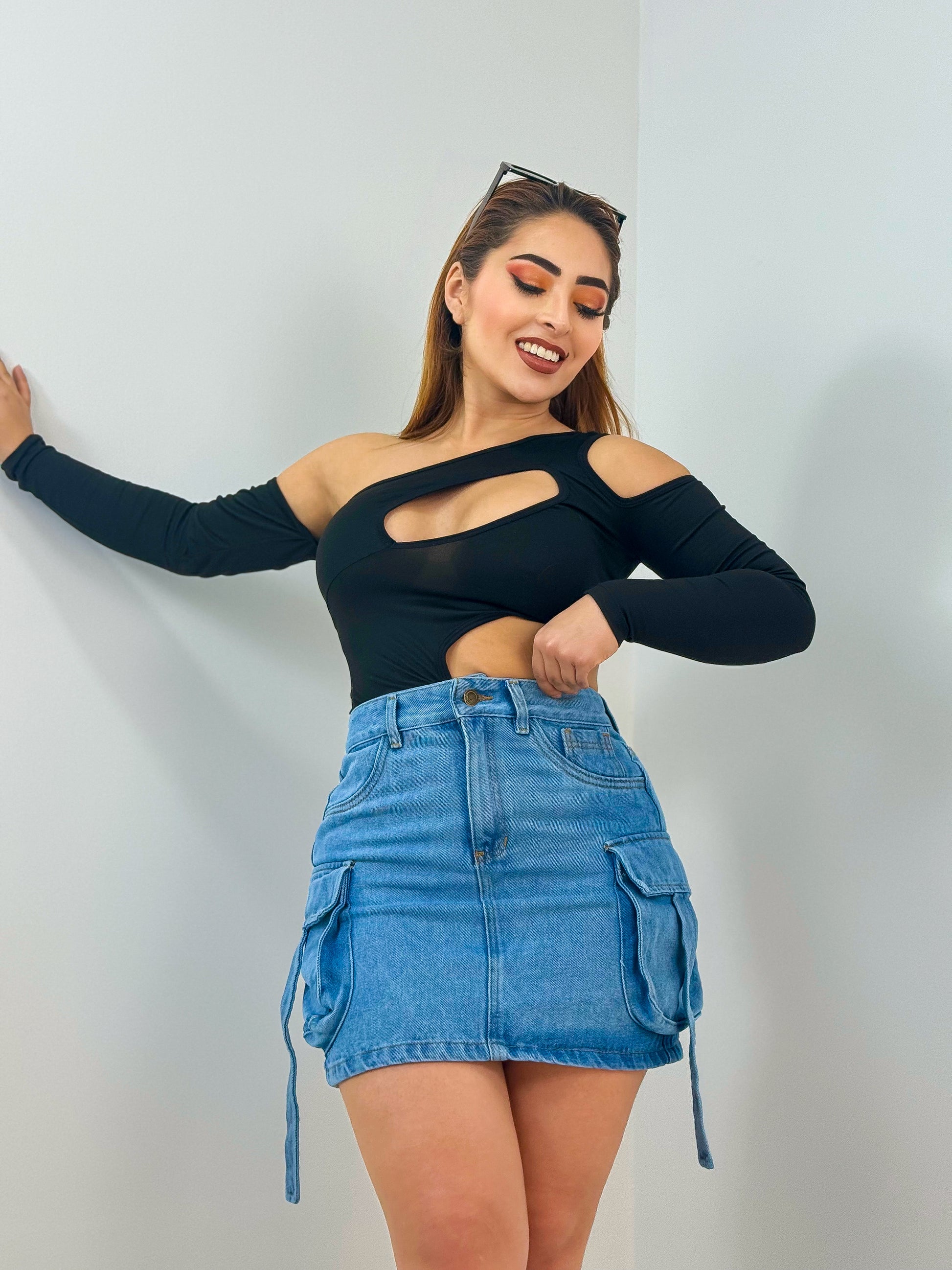 Flores Faldas De Jen Falda Short Falda De Mezclilla Bershka Falda