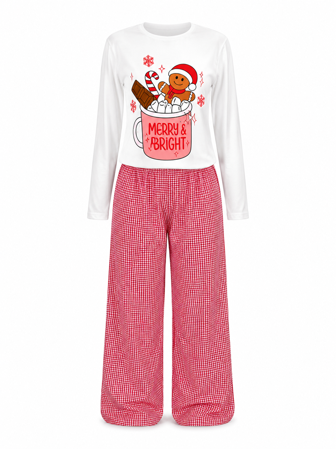 446.PIJAMA NAVIDEÑA  PANTALON  HOMBRE
