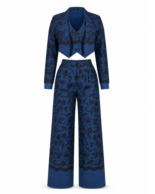 310.CONJUNTO FLORAL