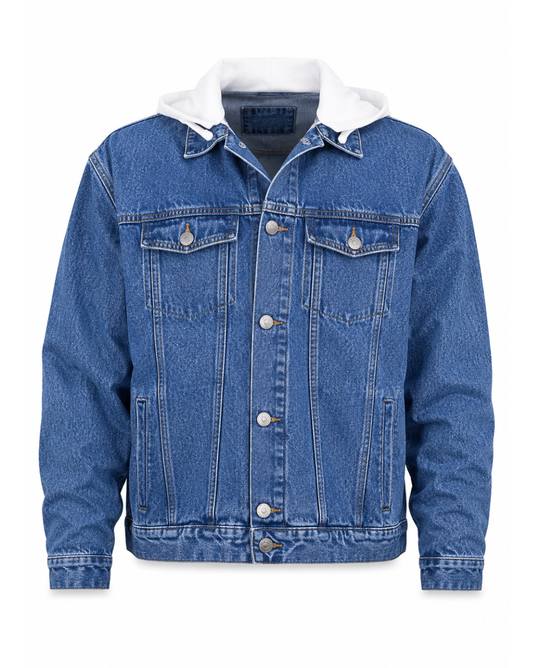 390.CHAQUETA JEAN HOMBRE CON CAPOTA Imagen principal del producto