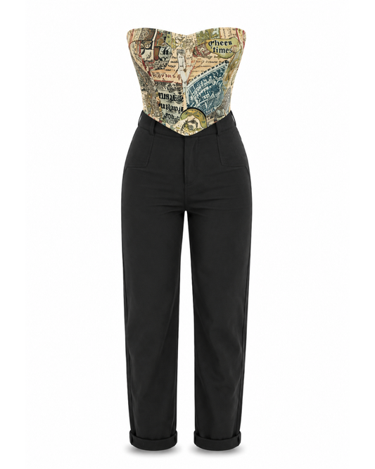 69.CORSET FRIDA + PANTALON MAYTE
