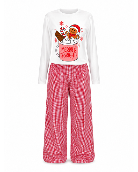 446.PIJAMA NAVIDEÑA  PANTALON  HOMBRE