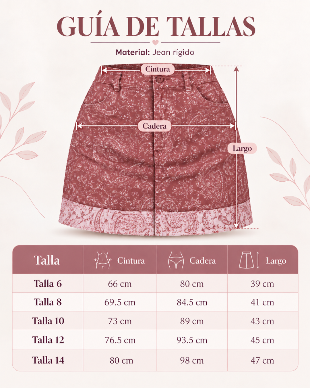 255.FALDA TEXANA