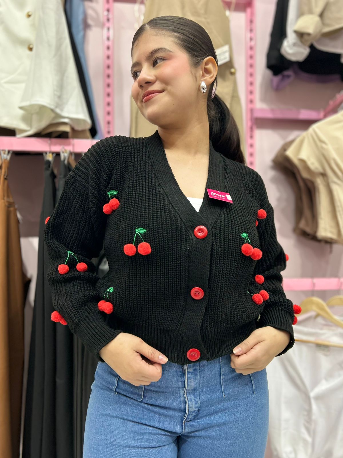 416.TEJIDO CHERRY🌻