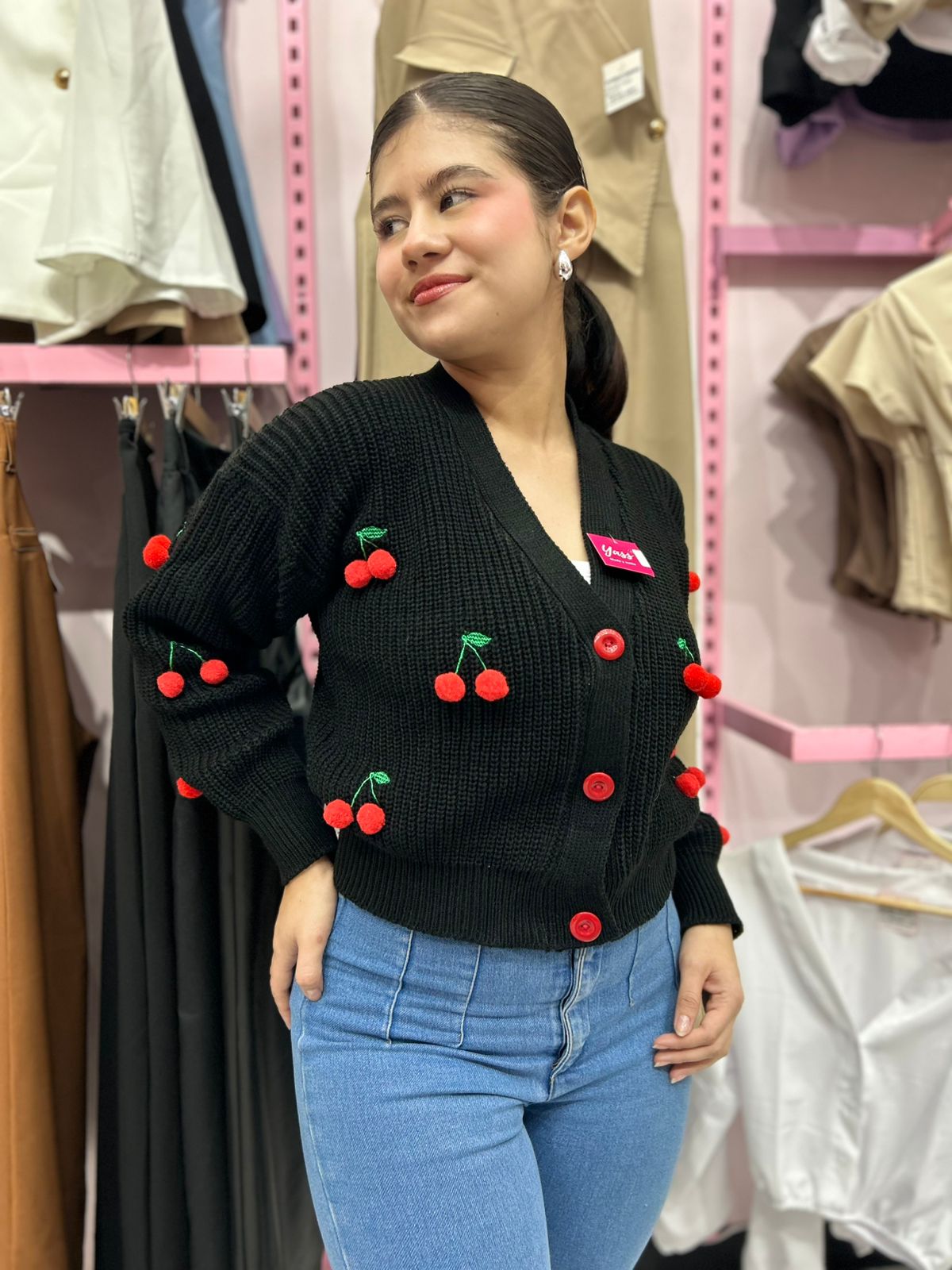 416.TEJIDO CHERRY🌻