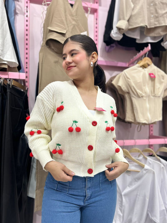 416.TEJIDO CHERRY🌻