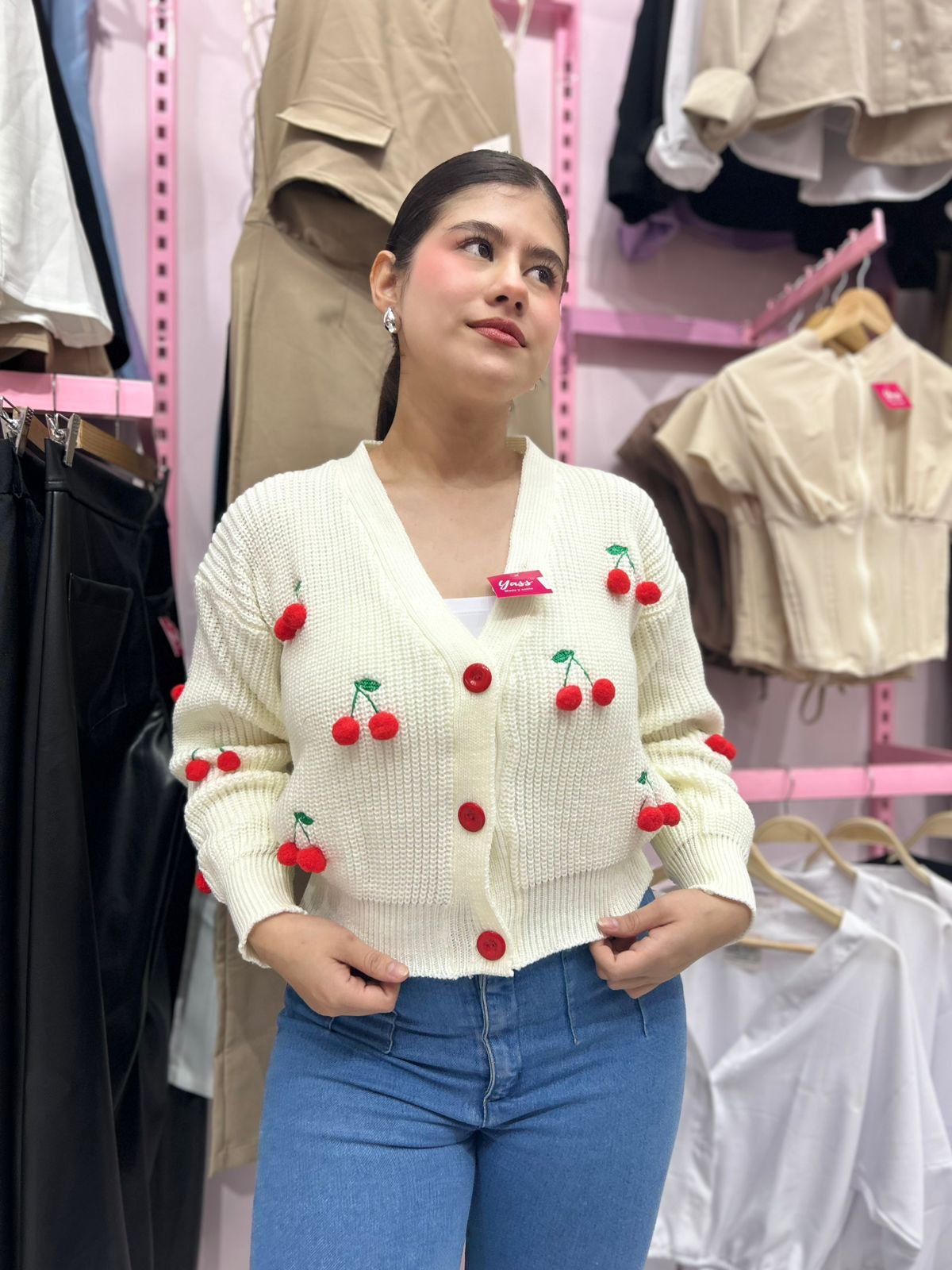 416.TEJIDO CHERRY🌻