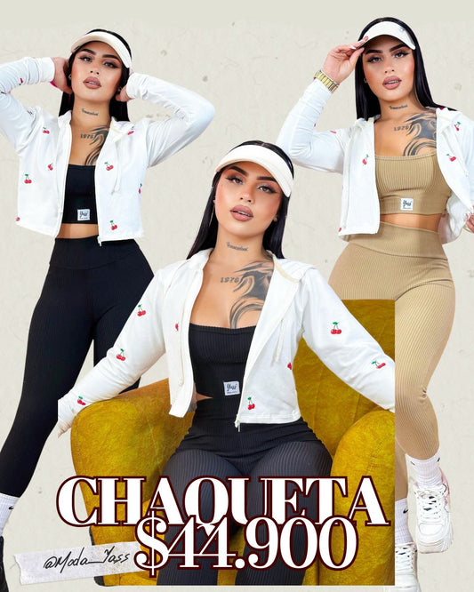 302.CHAQUETA CHERRY