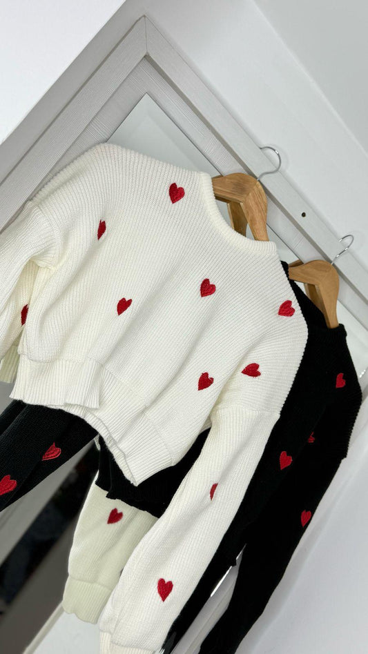 262.TEJIDO CORAZONES  🌻