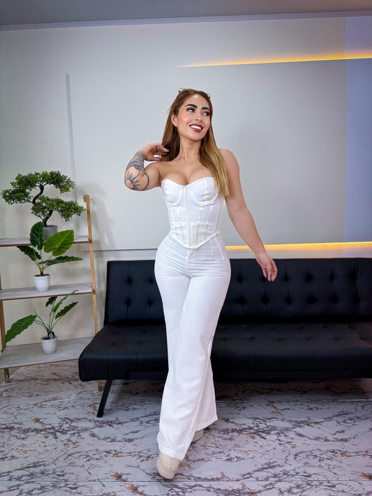💗CORSET KARINA + PANTALON EFECTO LIPO
