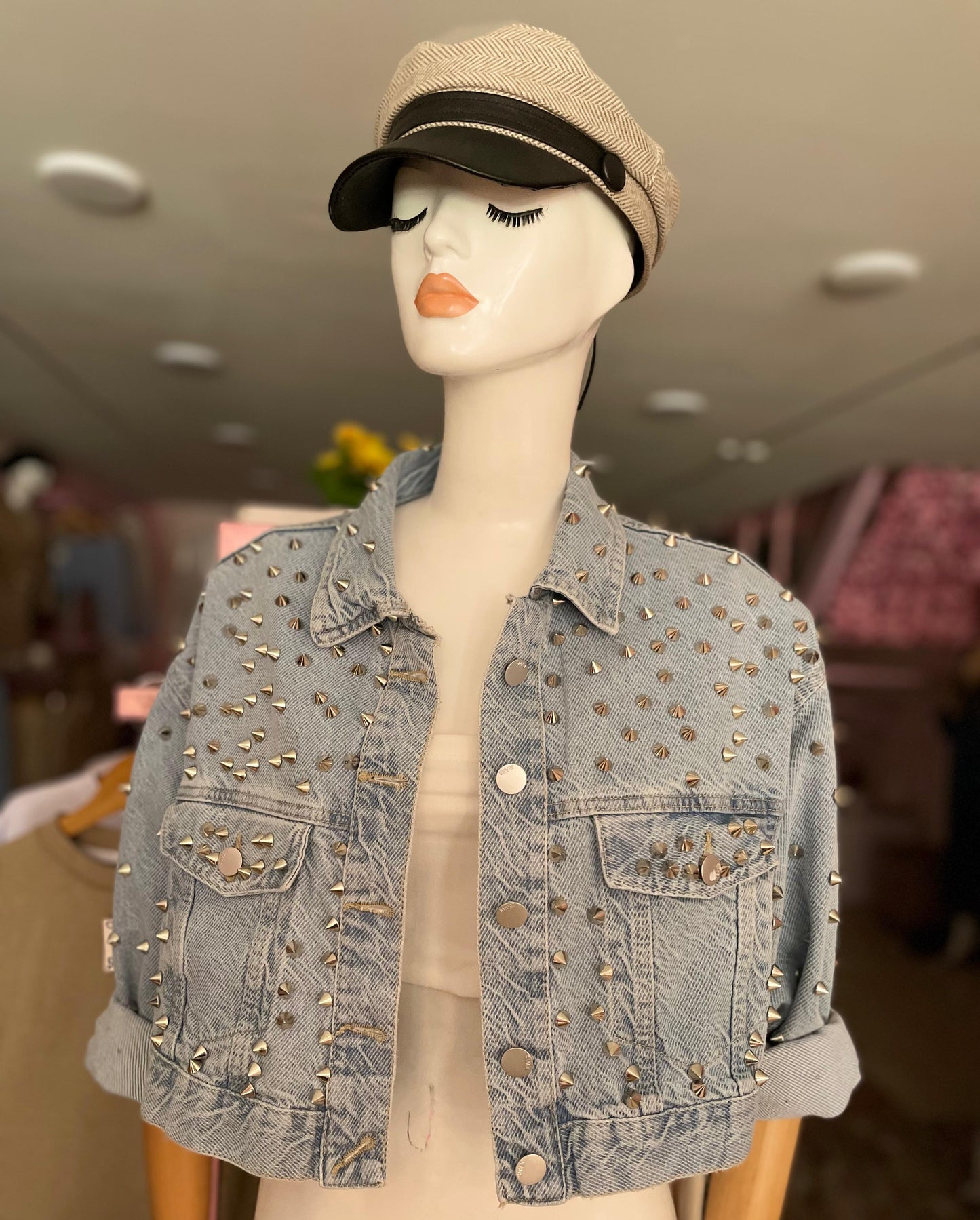 286	.CHAQUETA JEAN TACHES 🌻