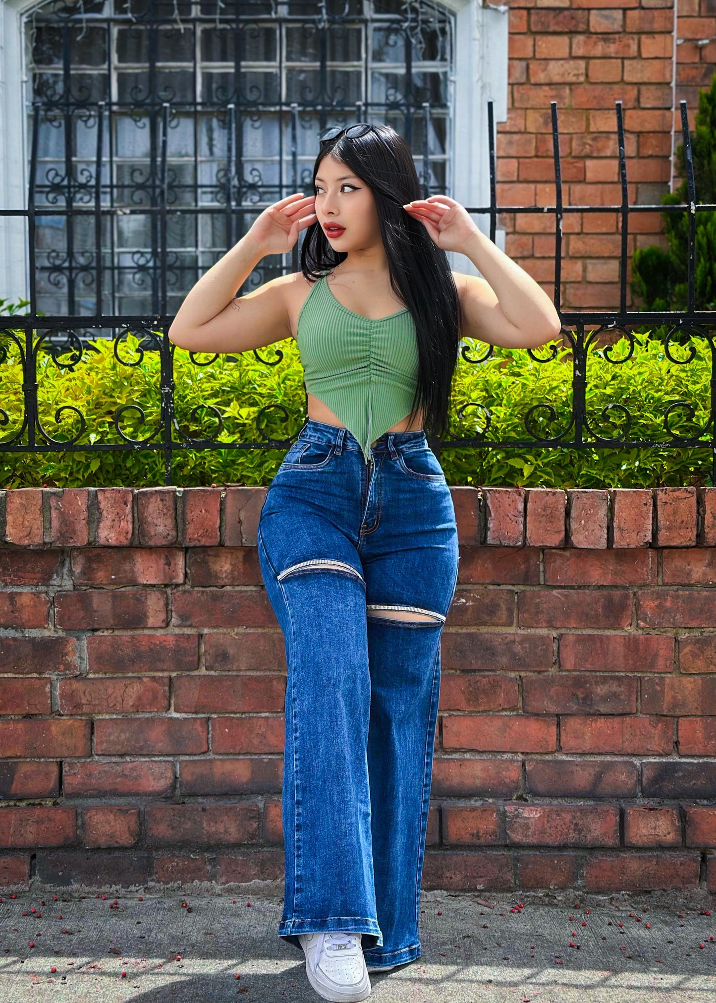 💗JEAN NICOL+ BLUSA