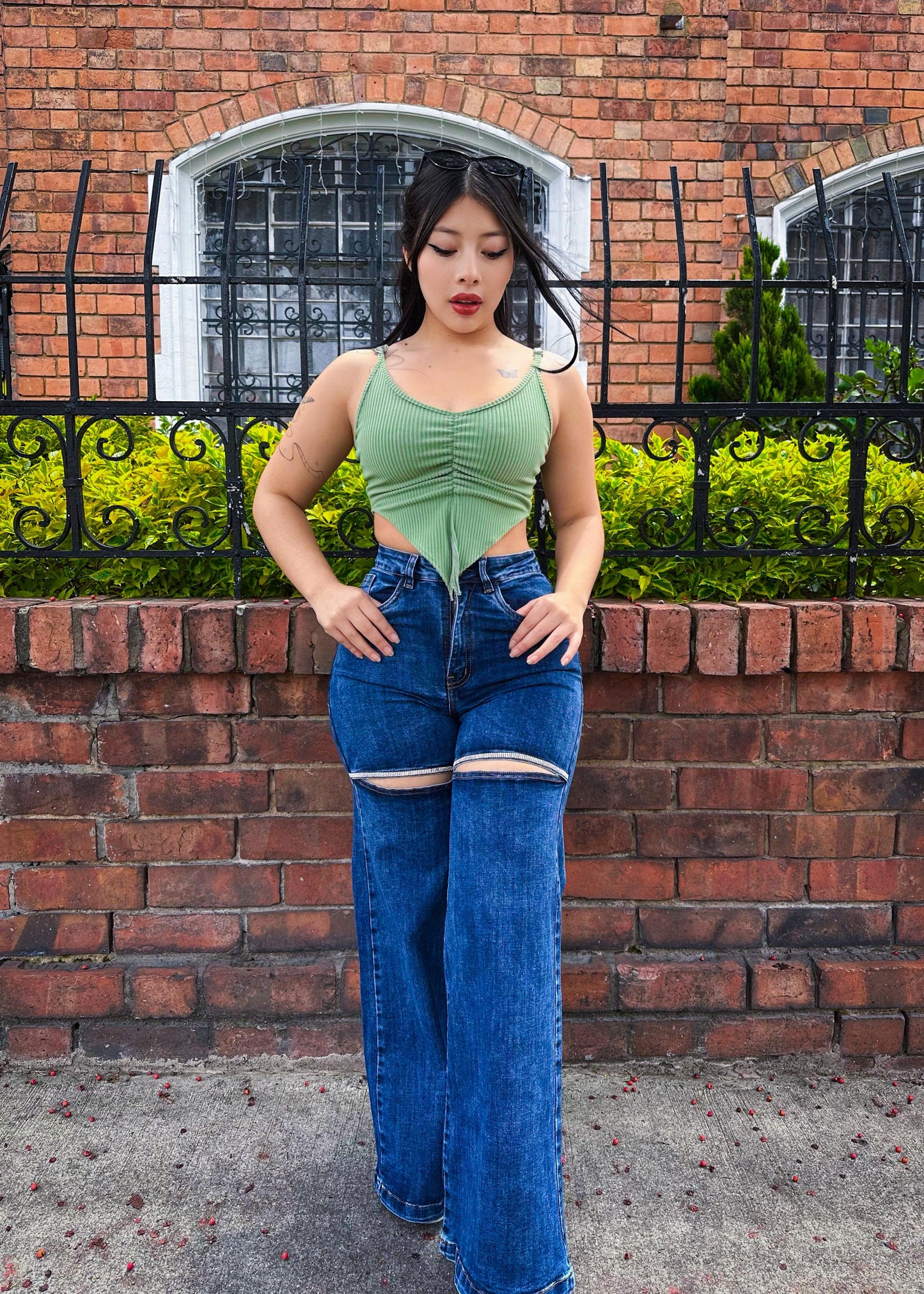 💗JEAN NICOL+ BLUSA