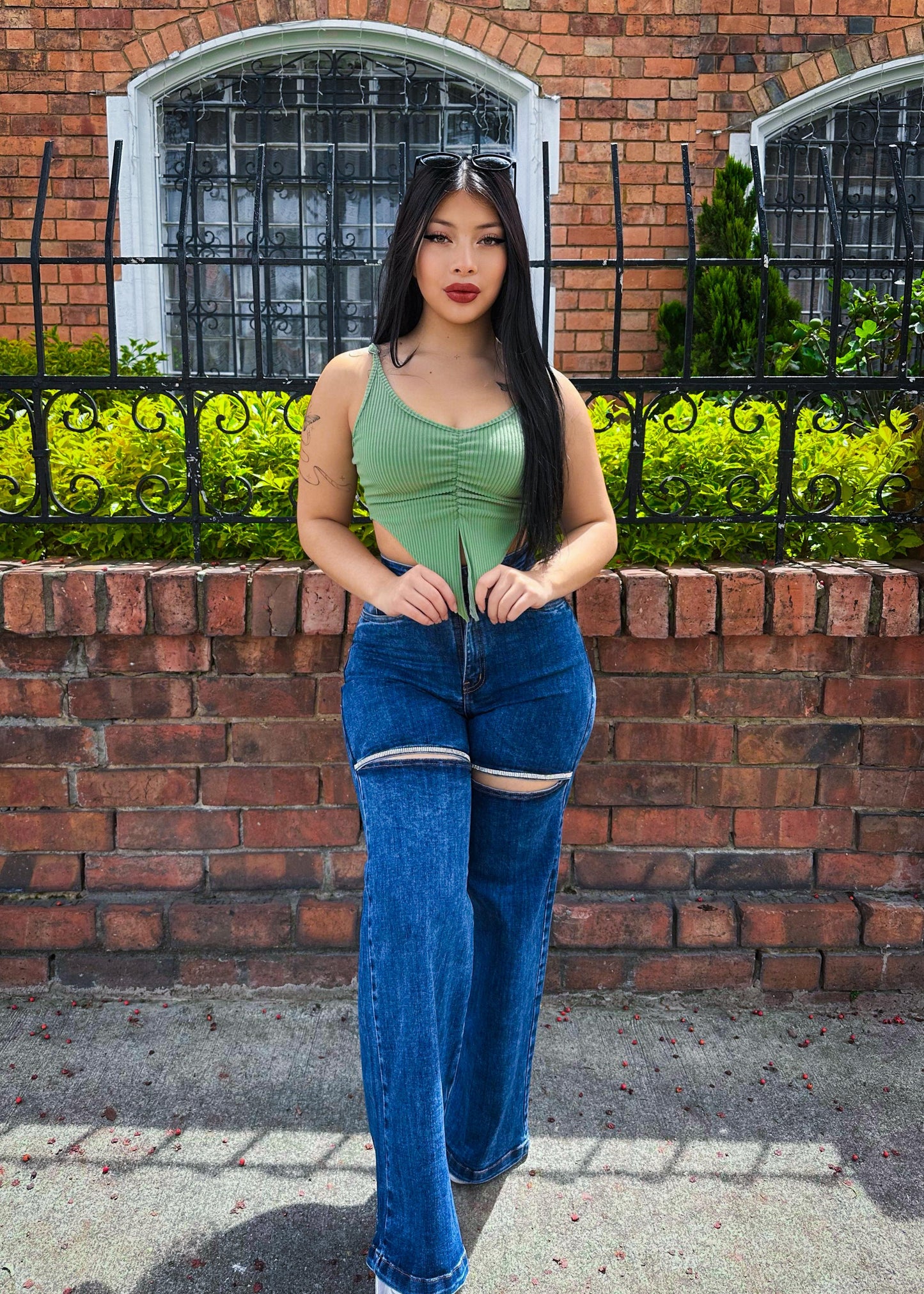 💗JEAN NICOL+ BLUSA