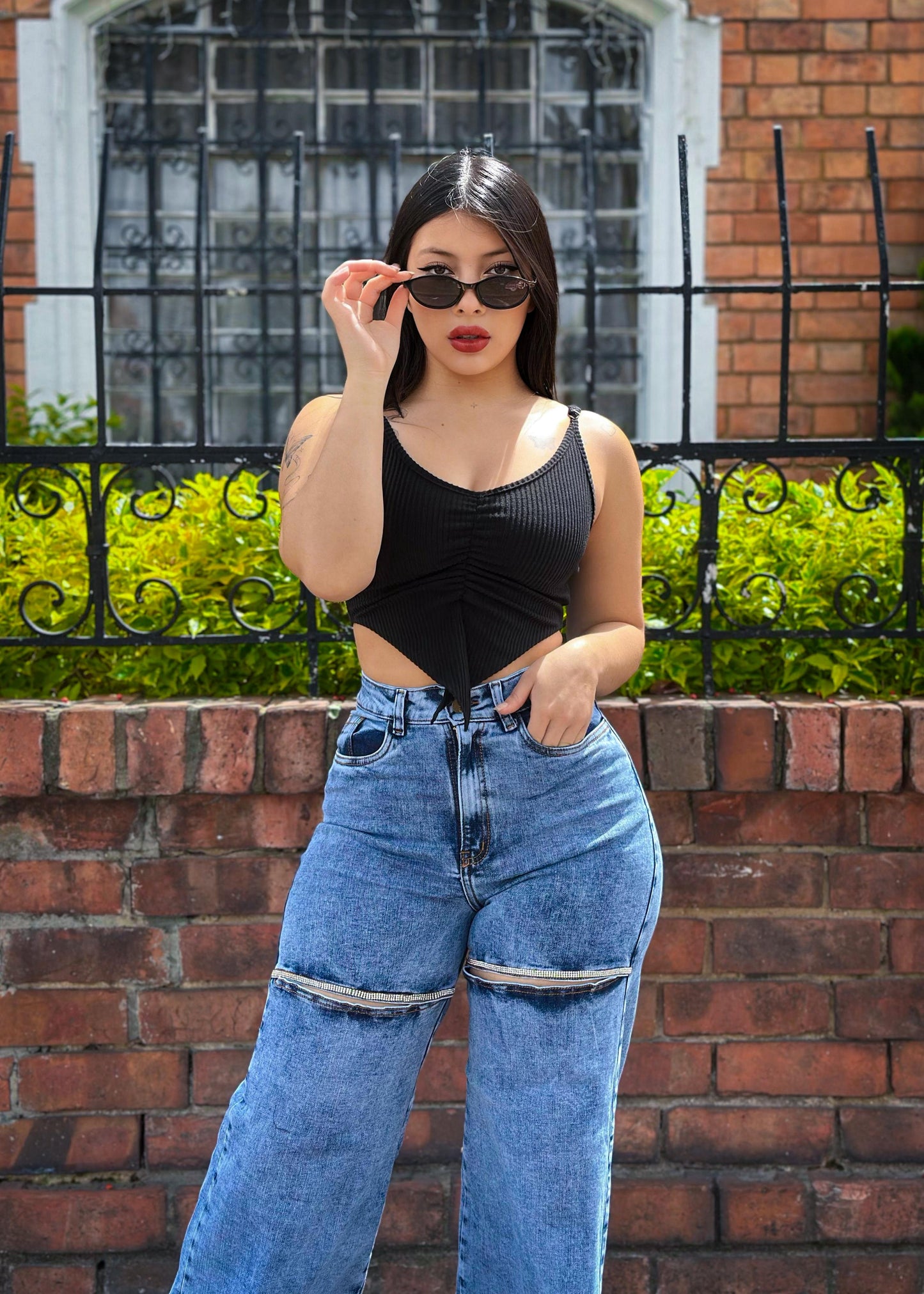 💗JEAN NICOL+ BLUSA