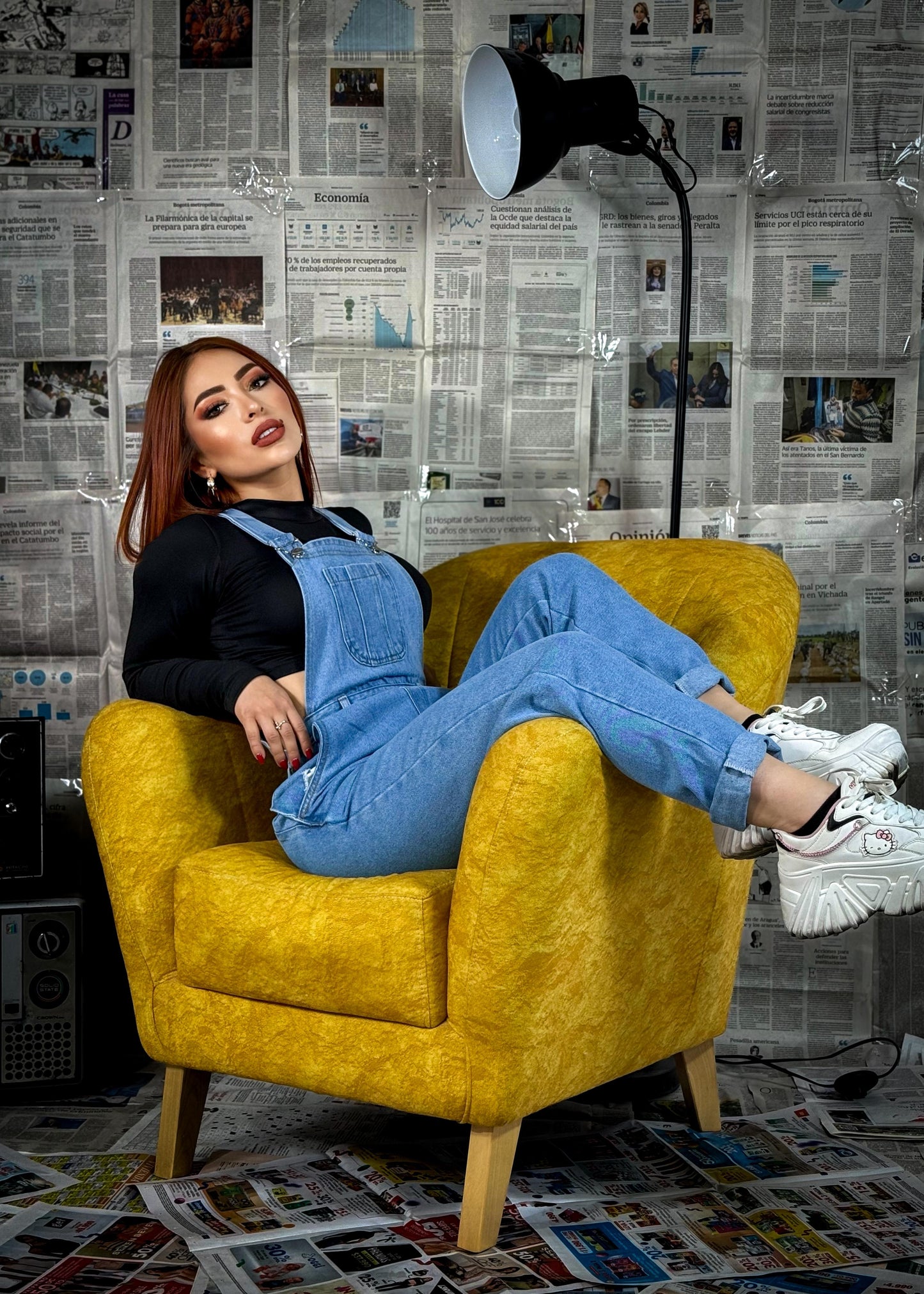 💗 OVEROL+  BLUSA BASICA