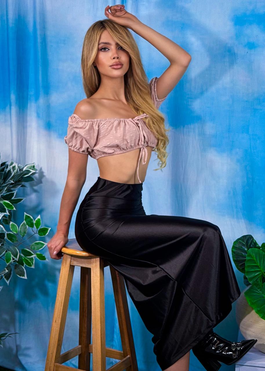 347.FALDA SATIN