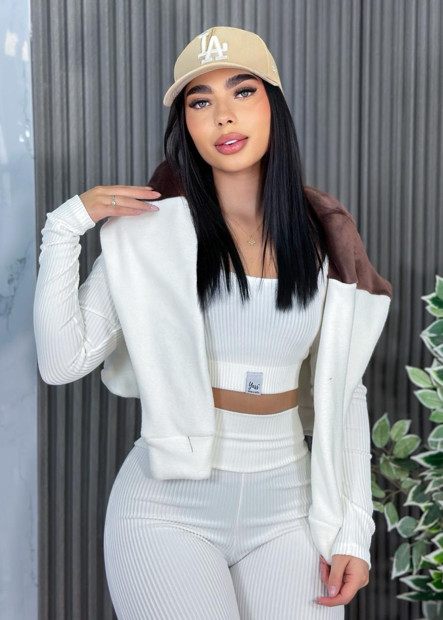 💗CONJUNTO + BUZO BICOLOR