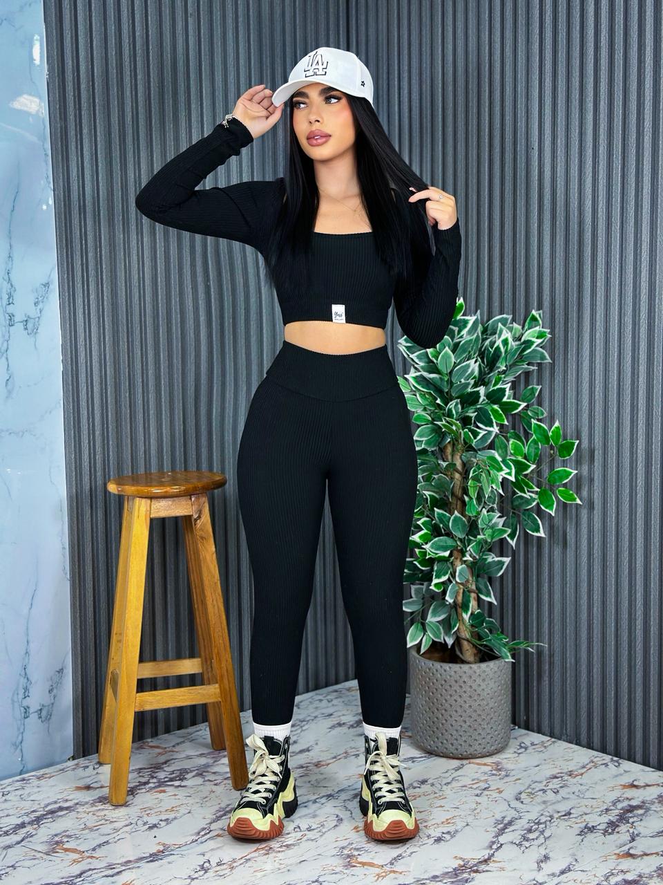 💗CONJUNTO + BUZO BICOLOR