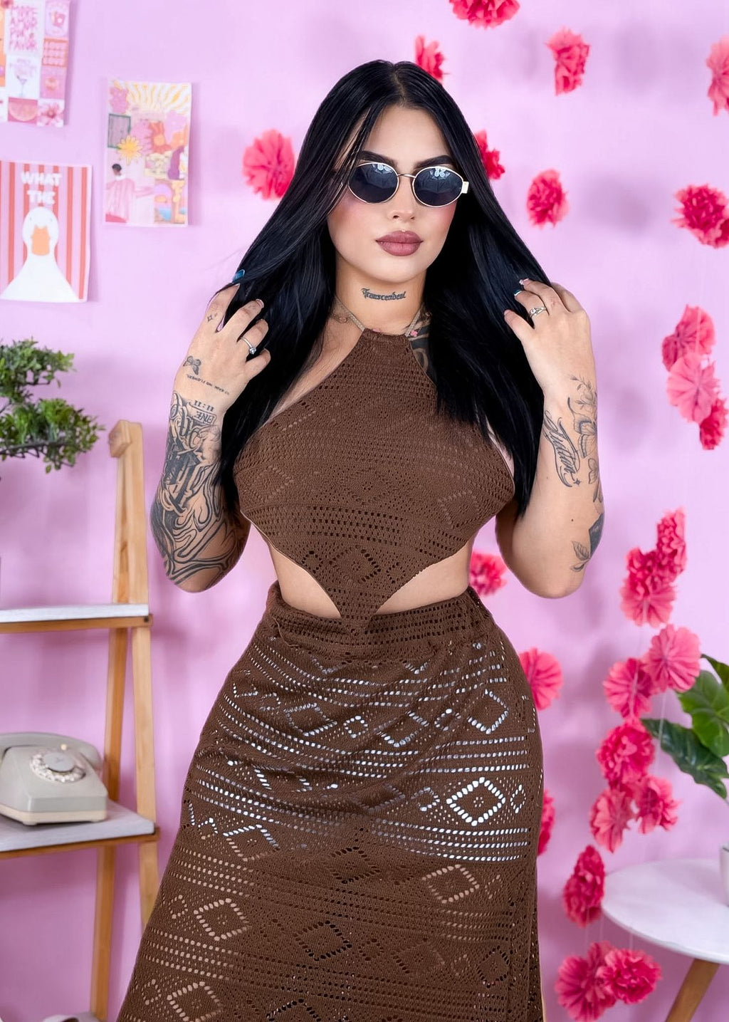 118.TOP SANTORINI PARA MUJER