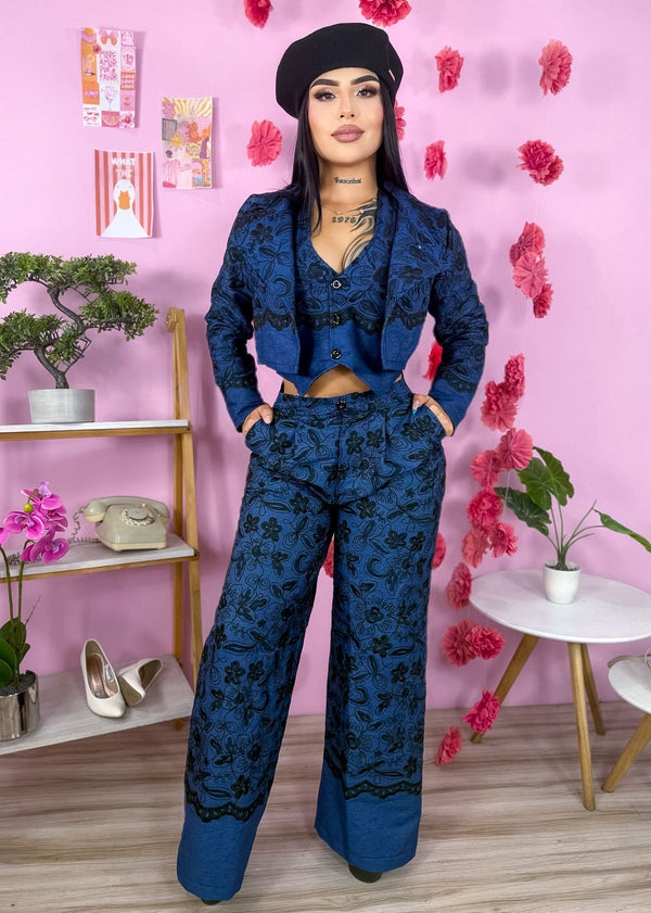 324.CONJUNTO AURORA & FLORAL